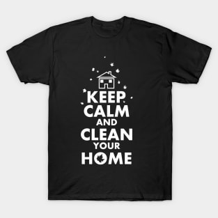 Funny Autumn House Cleaner I Love My House Meme T-Shirt